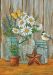 Haft Diamentowy/ Obraz 5D/ Mozaika Diamentowa/ Diamond Painting - wazon z kwiatami, rozm. 40x50 cm