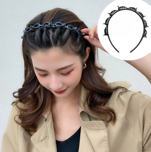 Hair hoop - black (OPP bag)