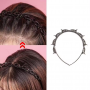 Hair hoop - black (OPP bag)