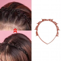 Hair hoop - coffe brown (OPP bag)