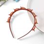 Hair hoop - coffe brown (OPP bag)