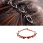 Hair hoop - coffe brown (OPP bag)