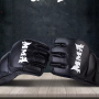 Half finger boxing MMA gloves- Black