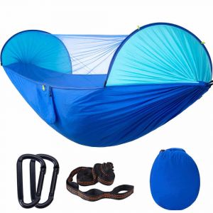 Hammock with Mosquito net - blue (TR)