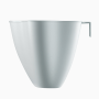 Hanging garbage bin for kitchen - green