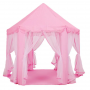 Hexagon Castle Tentage for baby - Pink