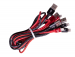 HF-1023 - Cable USB Nylon HALOFUTURE iPhone 5/ 5S/ 6/ 6S/ 7/ 8 - black