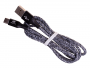 HF-1026 - Cable USB Type-C Nylon HALOFUTURE - grey