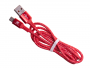 HF-1030 - Cable Micro USB Nylon HALOFUTURE - red