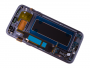 HF-168, GH97-18533A - Obudowa przednia z ekranem dotykowym i wyświetlaczem Samsung SM-G935F Galaxy S7 Edge - czarna (oryginalna) 