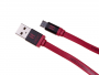 HF-30, H-CLU1RR01 - Cable Micro-USB HEDO - red