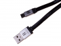 HF-33, H-CLU1BB01 - Cable Micro-USB HEDO - black