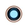 HF-868 - Szkiełko kamery iPhone 8 rose gold