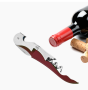 Hippocampal knife bottle wine opener - wine-red