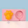 Household Ice Cream Mold Box - Design 1 (Cat Paw + Smiley)