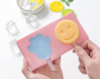 Household Ice Cream Mold Box - Design 1 (Cat Paw + Smiley)