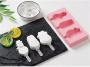 Household Ice Cream Mold Box - Design 5 (Snowman + Rabbit + Cow)