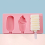 Household Ice Cream Mold Box - Design 8 (Oval + Cake + Rectangle)