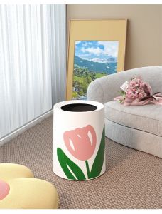 Household round trash can- big size