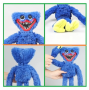 Huggy Wuggy Poppy Playtime Pluszowa zabawka - niebieska