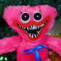Huggy Wuggy Poppy Playtime Pluszowa zabawka - różowa