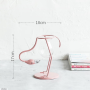 Iron Flamingo ornaments glass containers plant floral arrangements 16cm