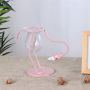 Iron Flamingo ornaments glass containers plant floral arrangements 16cm