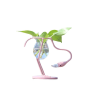 Iron Flamingo ornaments glass containers plant floral arrangements 16cm