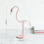 Iron Flamingo ornaments, hydroponic flower vessels, glass containers plant floral arrangements - two foot