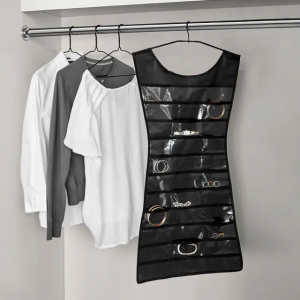 Jewelry closet organizer - black