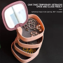 Jewelry multi-level box - pink-purple
