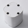 Jewelry multi-level box - white-grey