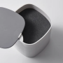 Jewelry multi-level box - white-grey