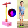 Jump toy for kids (with light) - pink