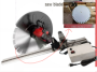 K6508 cutting machine with 2.4m semi-automatic track