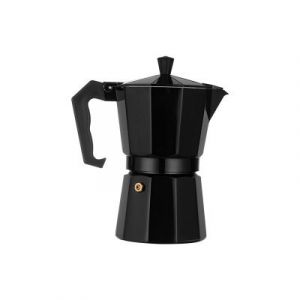 Kawiarka do kawy – czarna, 150ml, 3 filiżanki, gaz