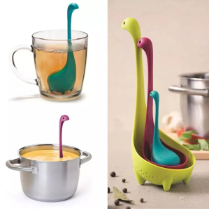Kitchen ladle 3pcs set - dinosaur