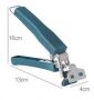 Kitchen tool iron clamp for bowl - blue