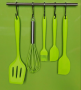 Kitchen Utensils (Green Color)