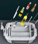 Kitchen utensils storage box