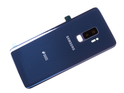 HF-740 - Klapka baterii Samsung G965 Galaxy S9 Plus niebieska