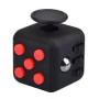 Kostka antystresowa odstresowująca Fidget Cube Czarno/Czerwona