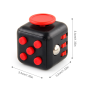 Kostka antystresowa odstresowująca Fidget Cube Czarno/Czerwona