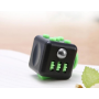 Kostka antystresowa odstresowująca Fidget Cube Czarno/Zielona