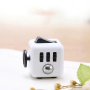 Kostka antystresowa odstresowująca Fidget Cube Szaro/Czarna