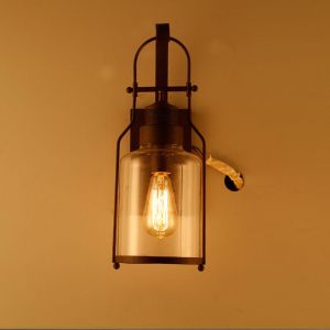 Lampa ścienna / Kinkiet - latarnia