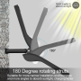 Lampa solarna z czujnikiem ruchu i zmierzchu - model 808B