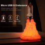 Lampka nocna, startująca rakieta NASA I