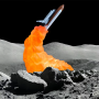 Lampka nocna, startująca rakieta NASA II