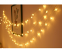 Lampki dekoracyjne LED w kształcie gwiazdki 5m - barwa zimna